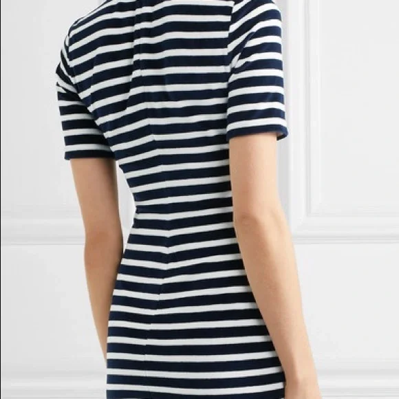 Alexander wang striped dress hotsell